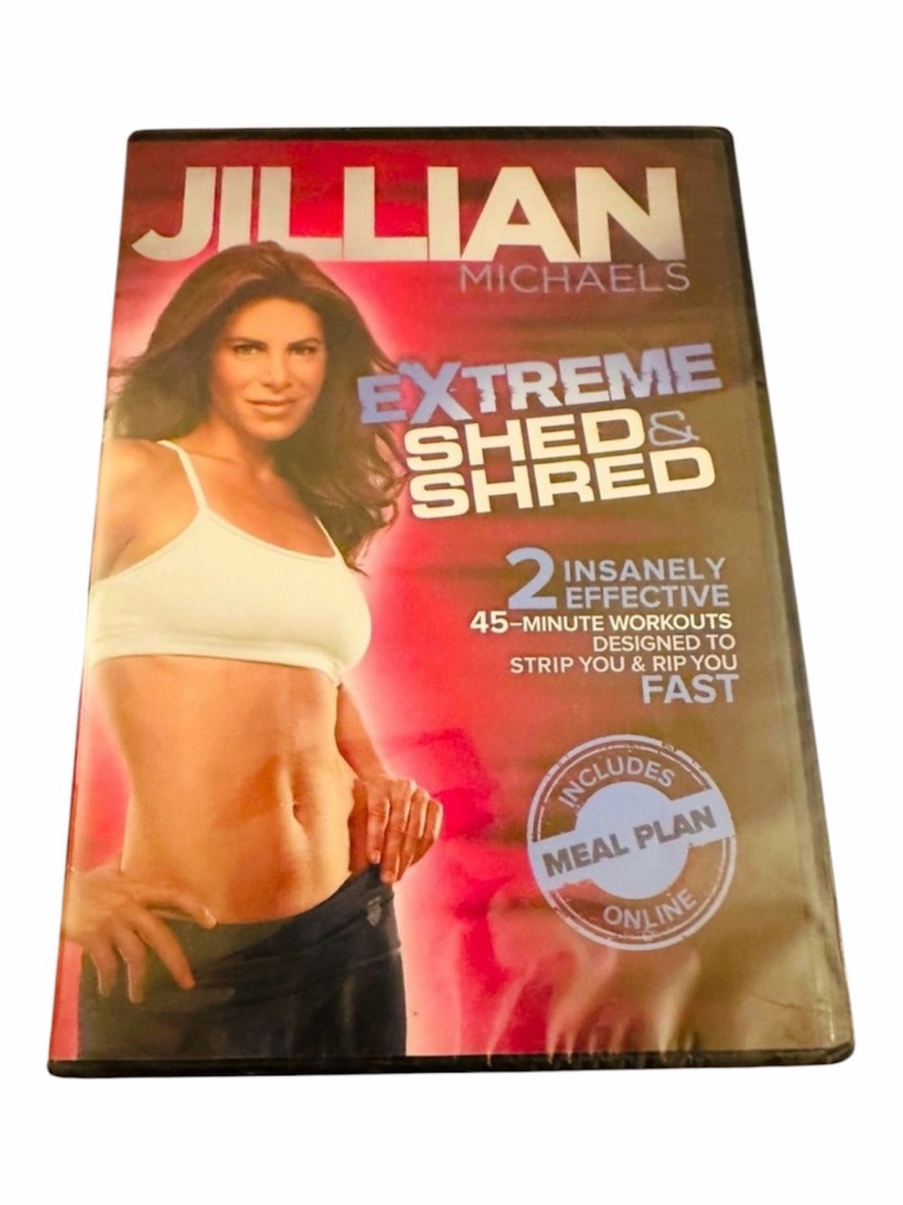 NEW SEALED WORKOUT DVD JILLIAN MICHAELS EXTREME SHED & SHRED